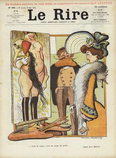 Illustrazione per Le Rire da Lucien Metivet