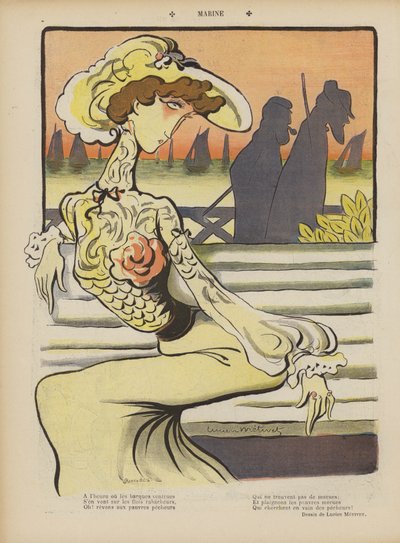 Illustrazione per Le Rire da Lucien Metivet