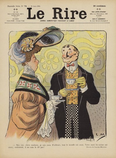 Illustrazione per Le Rire da Lucien Metivet