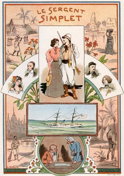 Illustrazione per il libro di Paul d