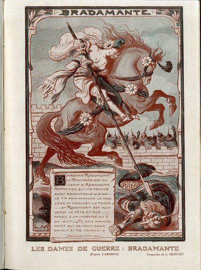 Illustrazione in "Fantasio" da Lucien Metivet