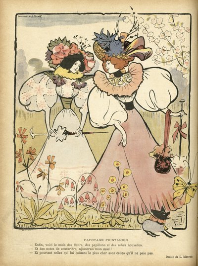 Illustrazione in Le Rire da Lucien Metivet