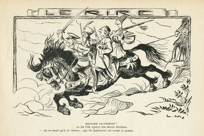 Illustrazione in Le Rire da Lucien Metivet