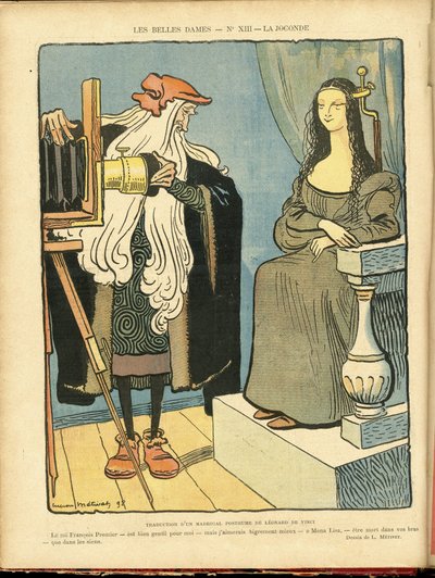 Illustrazione in Le Rire da Lucien Metivet