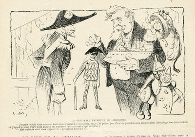 Illustrazione in Le Rire da Lucien Metivet
