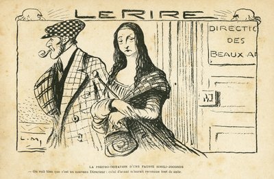Illustrazione in Le Rire da Lucien Metivet