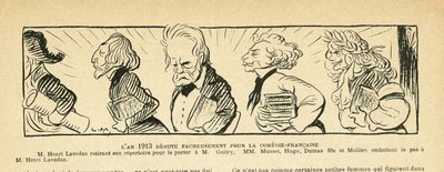 Illustrazione in Le Rire, 04/01/13 - l