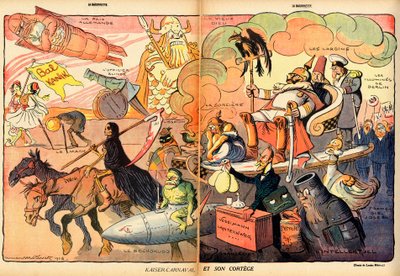 La Baionnette, satirico a colori da Lucien Metivet