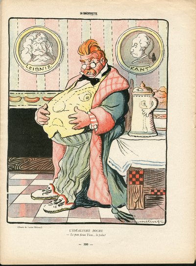 La Baionnette, satirico a colori da Lucien Metivet