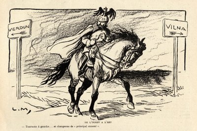 Le Rire rouge, satirico in bianco e nero da Lucien Metivet