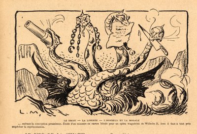 Le Rire rouge, Satirico in B/N da Lucien Metivet