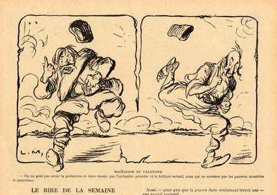 Le Rire rouge, Satirico in N&B da Lucien Metivet