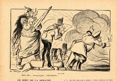 Le Rire rouge, satirico in bianco e nero da Lucien Metivet