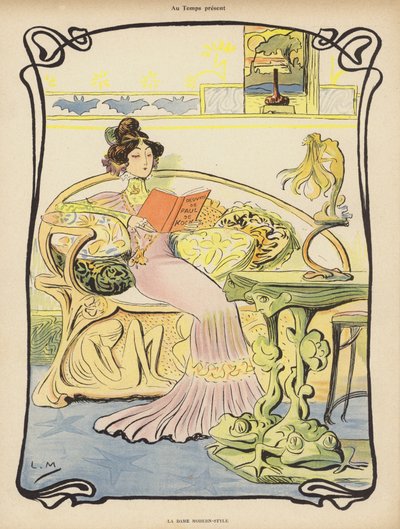 La signora moderna da Lucien Metivet