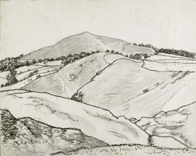 Cefn Bryn, 1933 da Lucien Pissarro