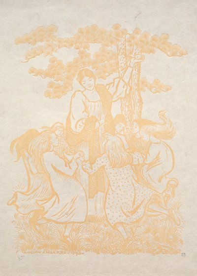 Illustrazione 25: La Ronde da Lucien Pissarro