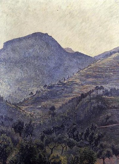 La Bau, Tramonto da Lucien Pissarro