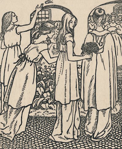 La Bella Addormentata, 1919 da Lucien Pissarro