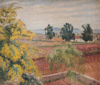 Mimosa Lavendou, 1923 da Lucien Pissarro