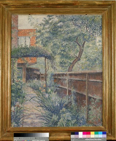 Il giardino del mio studio da Lucien Pissarro