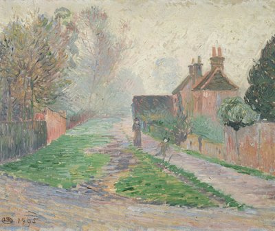 Mattina di novembre, Epping, 1895 da Lucien Pissarro