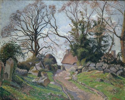 Poulfenc a Riec, 1910 da Lucien Pissarro