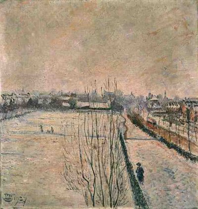 Stamford Brook, Londra da Lucien Pissarro
