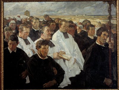 Processione a Penmarch in Bretagna da Lucien Simon