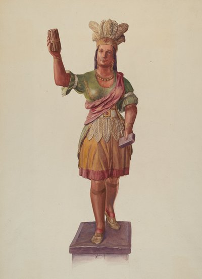 Pocahontas del negozio di sigari da Lucille Lacoursiere