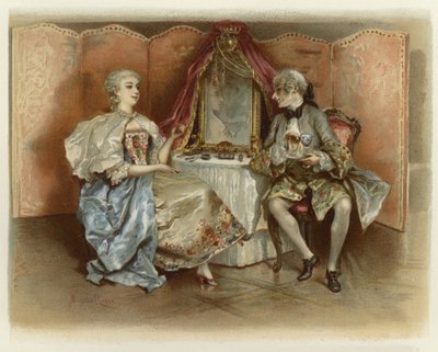 Illustrazione per La scuola della maldicenza da Lucius Rossi