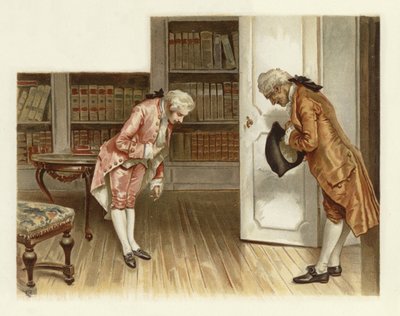 Illustrazione per La scuola della maldicenza da Lucius Rossi