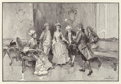 Illustrazione per La scuola dello scandalo da Lucius Rossi