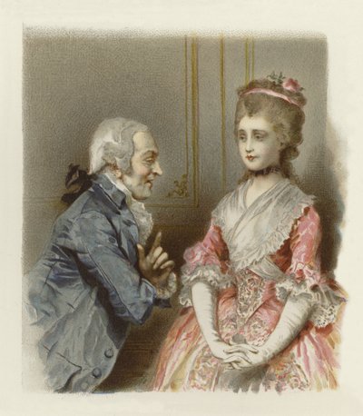 Illustrazione per La scuola della maldicenza da Lucius Rossi