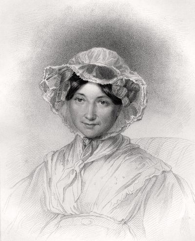 Frances Trollope, inciso da W. Holl, da 