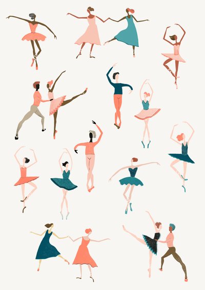 Balletto Rox Pops, 2014 (digitale) da Lucy Banaji