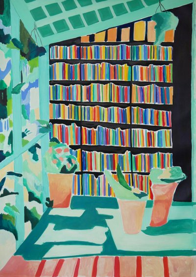 Biblioteca, 2023 da Lucy Smallbone