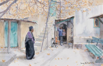 Etiopi nella Chiesa del Santo Sepolcro, Gerusalemme da Lucy Willis