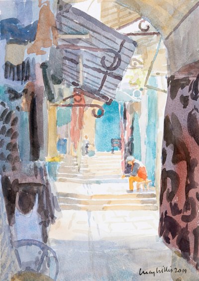 Gradini del Mercato, Vecchia Gerusalemme da Lucy Willis