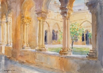 Chiostro di Santa Caterina, Betlemme, Israele da Lucy Willis
