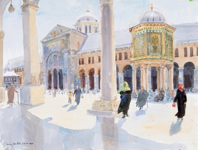 La Grande Moschea degli Omayyadi, Damasco, Siria, 2019 da Lucy Willis