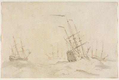 Navi, seconda metà del 1600 da Ludolf Backhuysen