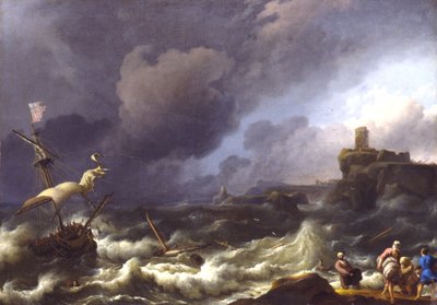 La tempesta da Ludolf Backhuysen I