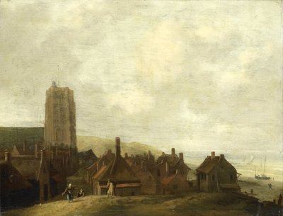Veduta di Egmond aan Zee da Ludolf Bakhuysen