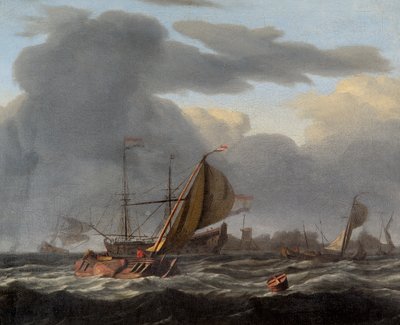 Una nave da guerra all