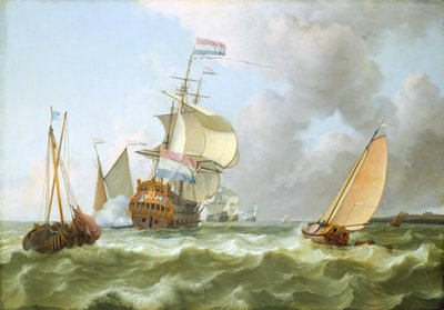 La nave da guerra 