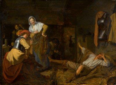 Soldati alla sveglia, circa 1650 da Ludolf de Jongh