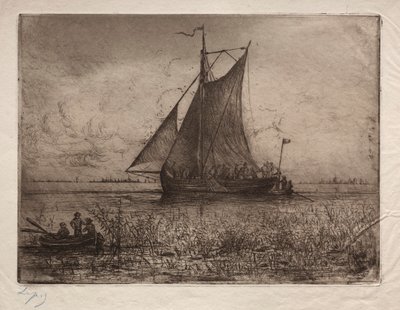 Paesaggio Fluviale Olandese da Ludovic Napoléon, Vicomte Lepic