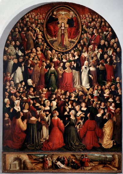 Incoronazione della Vergine in Paradiso da Ludovico Brea