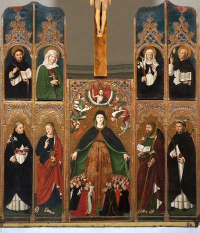 Polittico della Madonna della Misericordia da Ludovico Brea