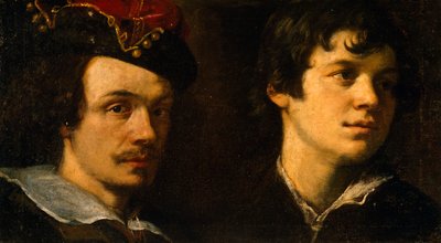 Due teste, di Ludovico Cardi detto il Cigoli da Ludovico Cardi